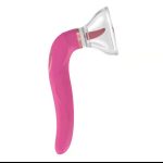 Big Clit Licker & Sucker – Rechargeable Waterproof Vibrator with Suction and Tongue Licking Stimulator for Intense Clitoral Pleasure