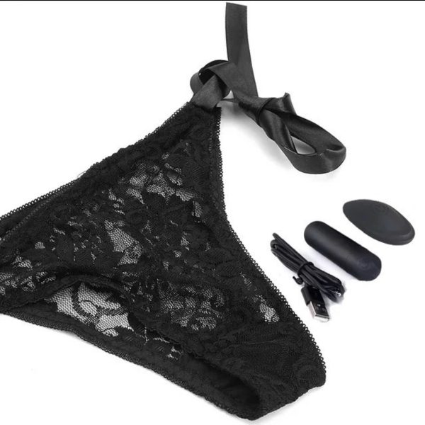 Vibrating bullet with remote control (with Panties)