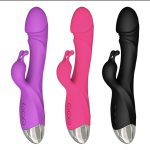 Romeo Dual-Action Rabbit Vibrator With Clit Stimulator  Powerful Rechargeable Vibrator