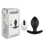 Vibrating butt plug with remote