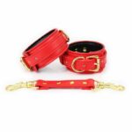 Red leather Handcuff