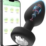 Anal Butt Plug APP Remote Control Anal Vibrator Masturbator Butt Plug Men Sex Machine Women Masturbator Adult Sex Toys for Women Men Gay