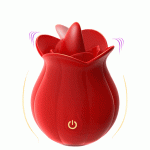 Rose Toy Clitoris Tongue Licking Vibrator Nipple Stimulator Clit Pussy Licker Masturbator Adult Couple Erotic Sex Toys For Women