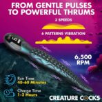 Octopus Tentacle Vibrator – Textured G-Spot & Prostate Pleasure Wand - Image 5