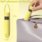 Rechargeable Digital Display Bullet Vibrator Waterproof Mini Clitoral Stimulator