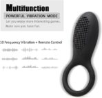Textured Vibrating Cock Ring - Image 3