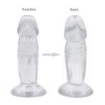 4 Inch Jelly clear Mini Clear Dildo - Image 2